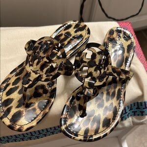 Tory Burch Leopard Print Women's Sandals